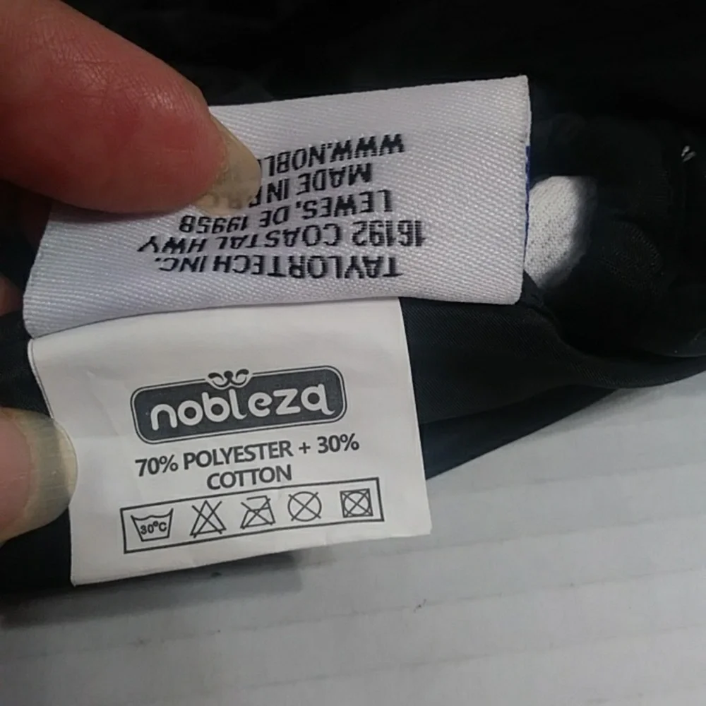 Nobleza Black Washable Dog Diaper Size Medium *NWOT*